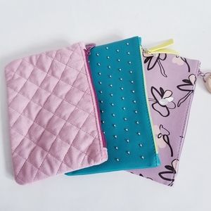 3 IPSY SEPHORA MAKEUP BAGS